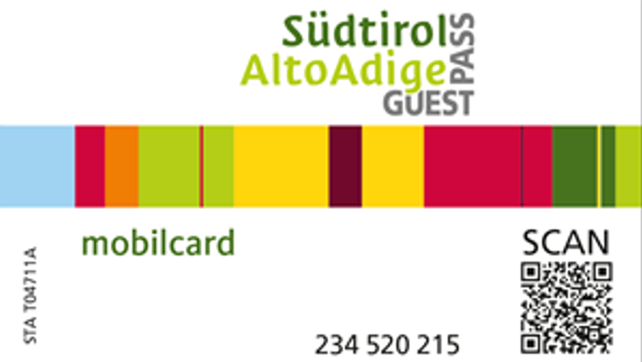 Alto Adige Guest Pass – Mobilcard